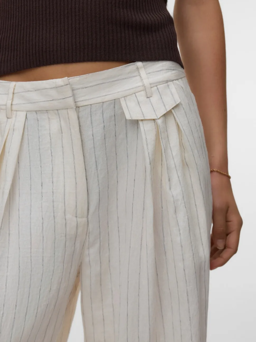 VMPOLLY Mid waist Broek
