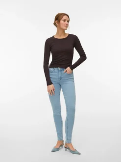 VMPOLLY Mid rise Skinny fit Jeans