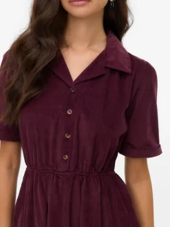 VMRAY Corduroy Midi-jurk