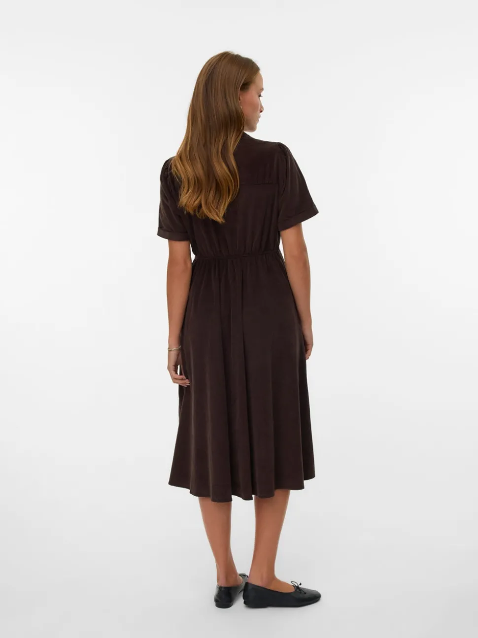 VMRAY Corduroy Midi-jurk