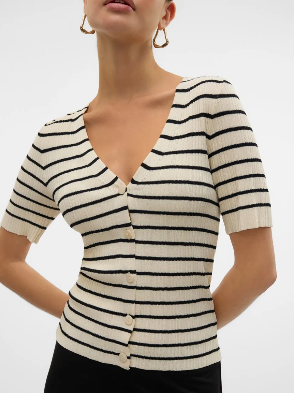 VMREBECCA Gebreid vest