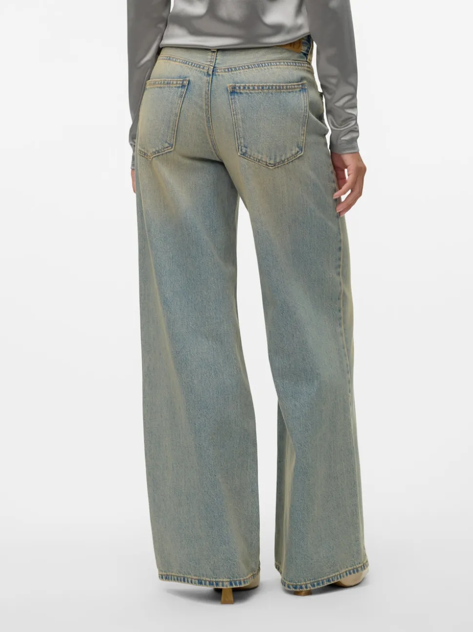VMREMY Mid rise Wide leg fit Jeans