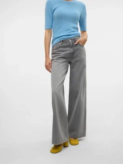 VMREMY Mid rise Wide leg fit Jeans