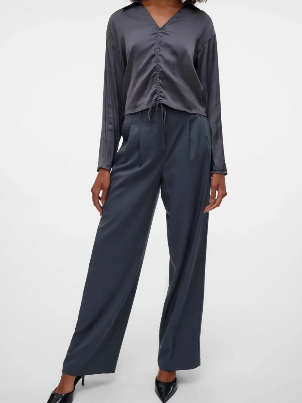 VMRITA Mid waist Broek