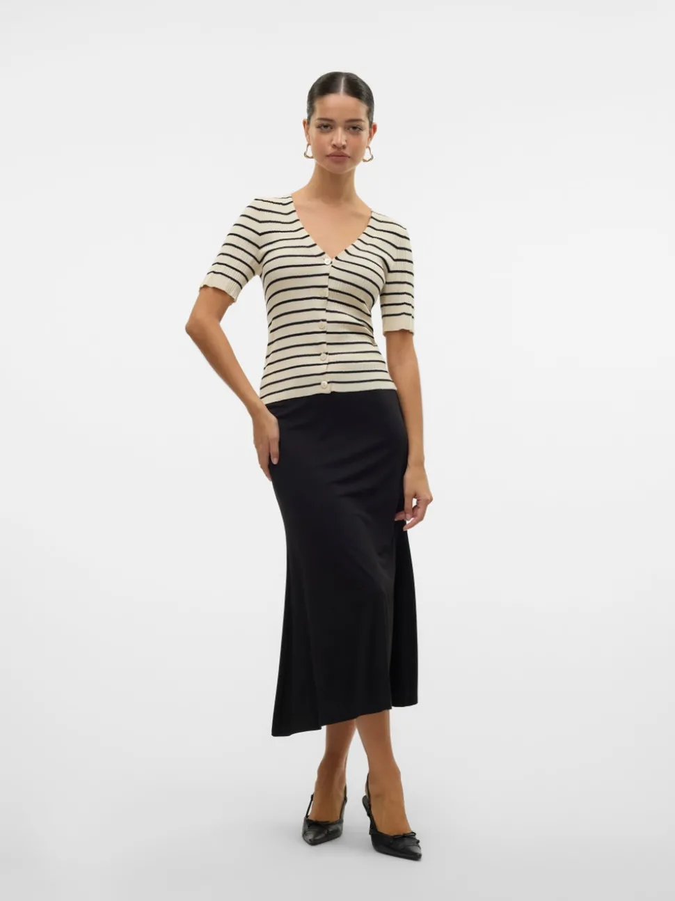 VMROPER Mid waist Midi-rok