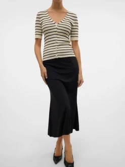 VMROPER Mid waist Midi-rok
