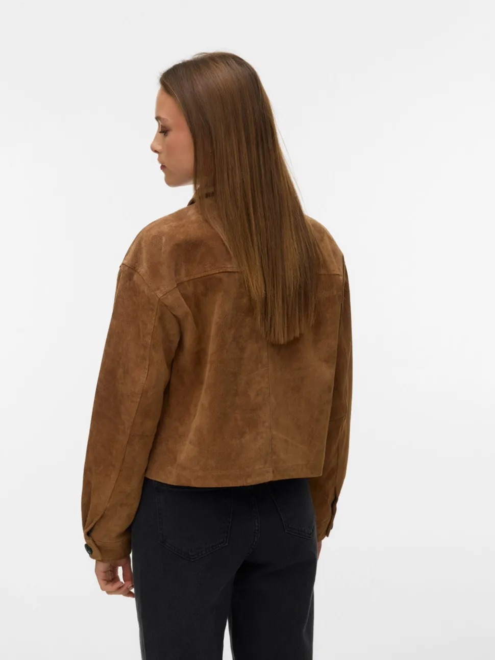 VMROYCESTINE Suede Jas