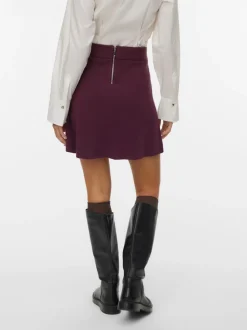 VMSABA Mid waist Korte rok