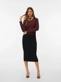 VMSABA Mid waist Lange rok