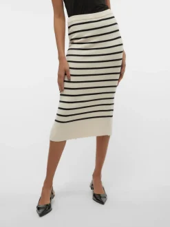 VMSABA Mid waist Midi-rok