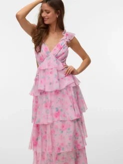 VMSAFINA Lange jurk
