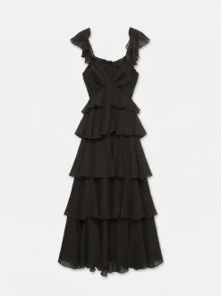 VMSAFINA Lange jurk