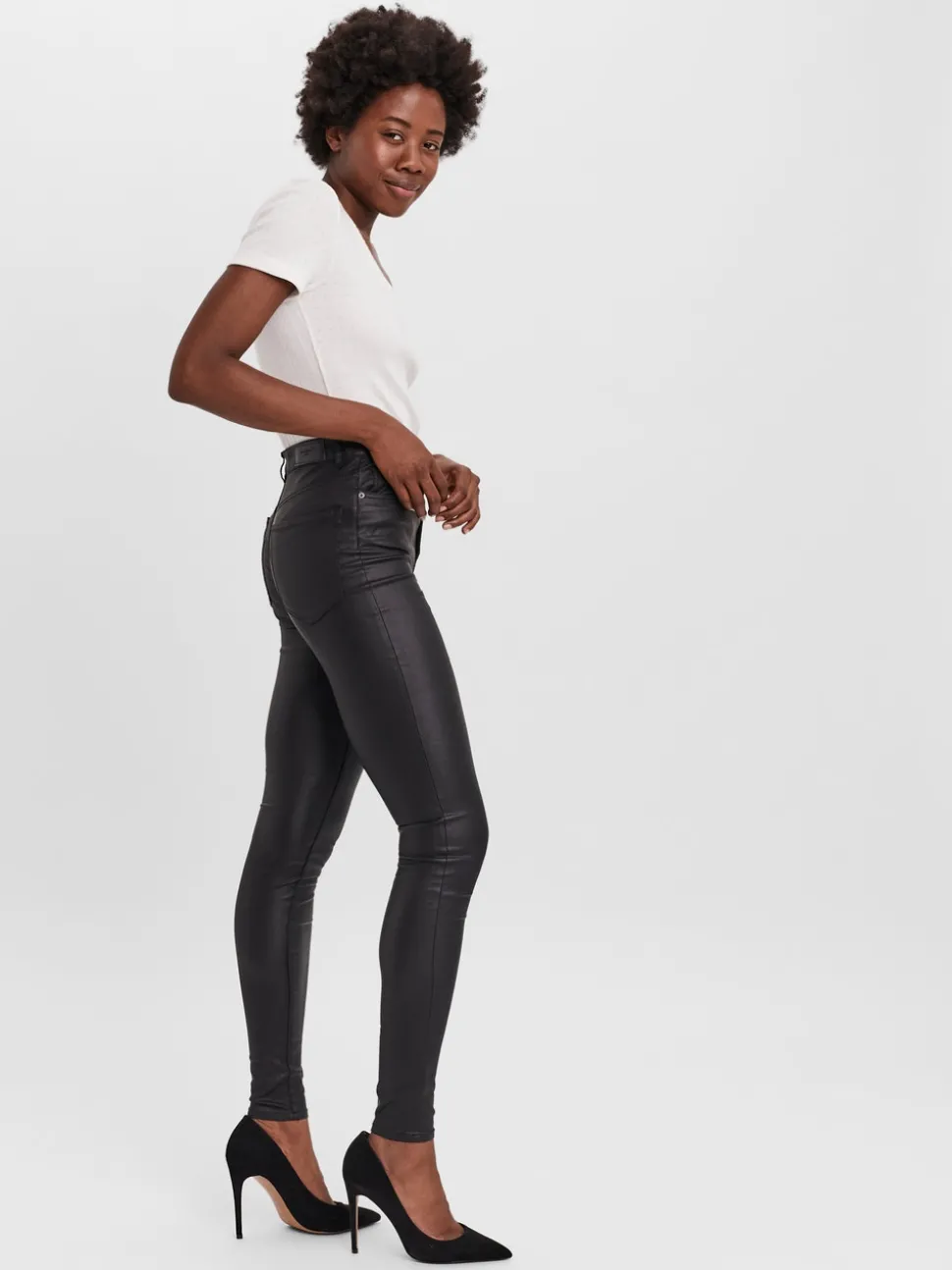 VMSANDRA Extra hight waist Broek