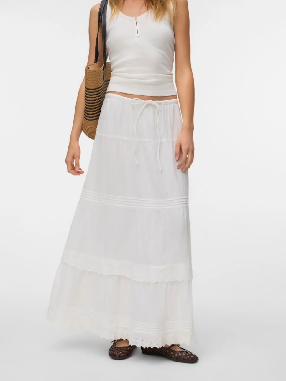 VMSANDY High waist Lange rok