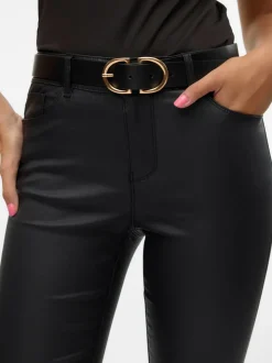 VMSEVEN Mid rise Broek