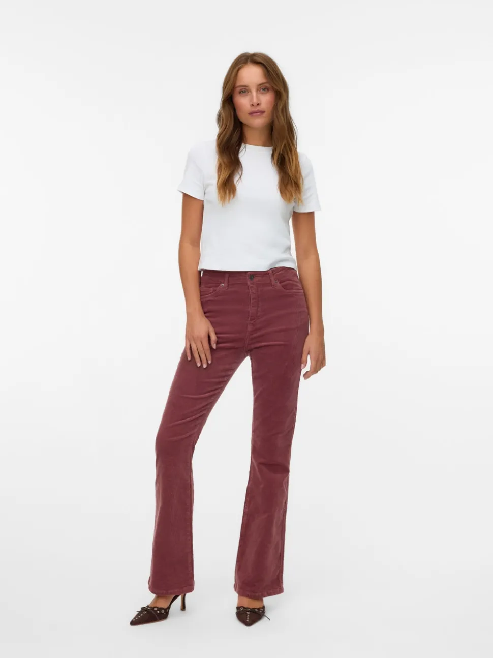 VMSIGA High rise Corduroy Broek