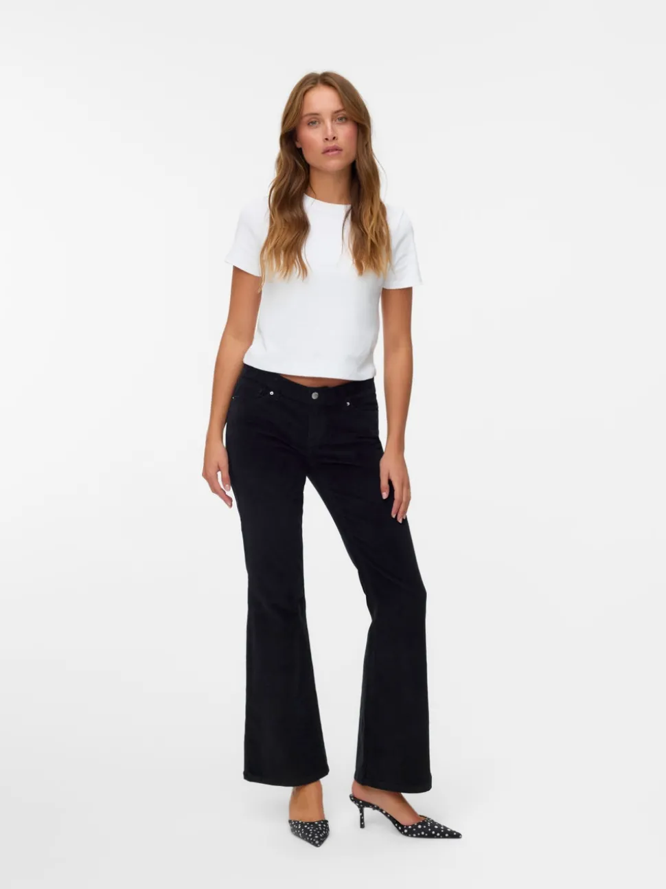 VMSIGI Low rise Corduroy Broek