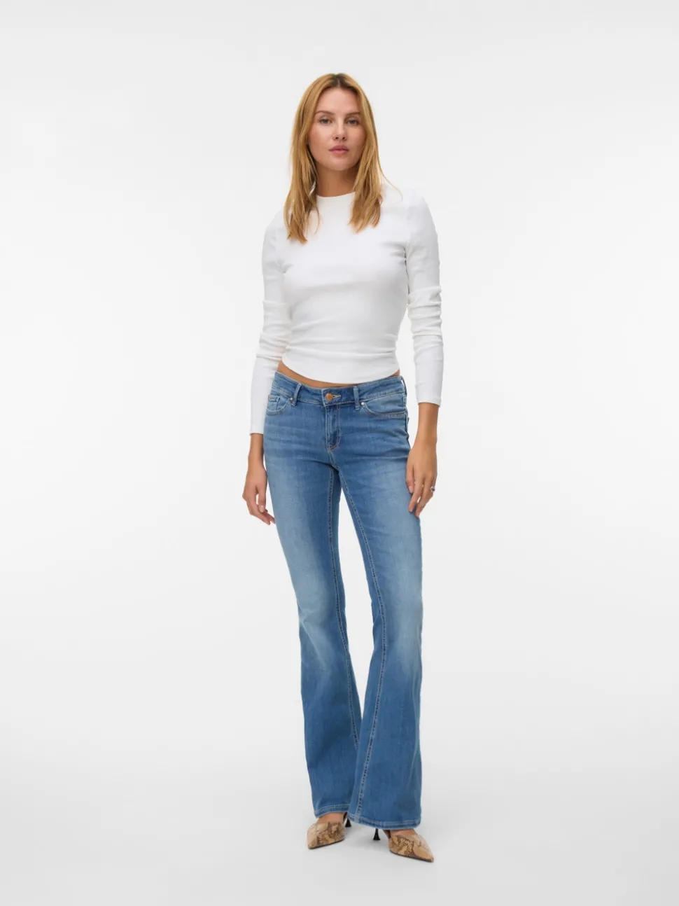 VMSIGI Low rise Flared fit Jeans