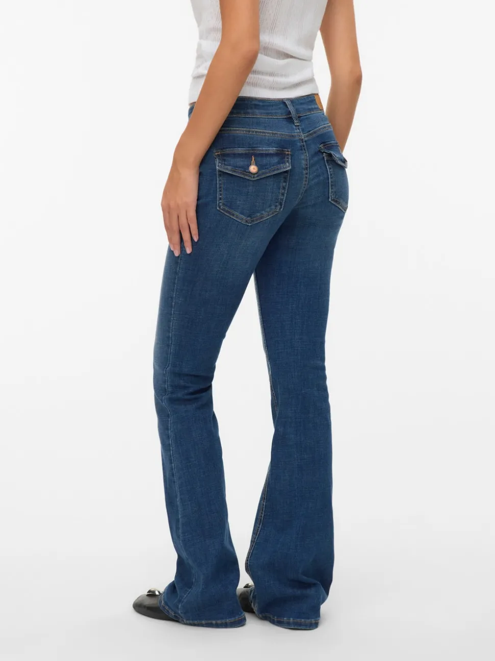 VMSIGI Low rise Flared fit Jeans