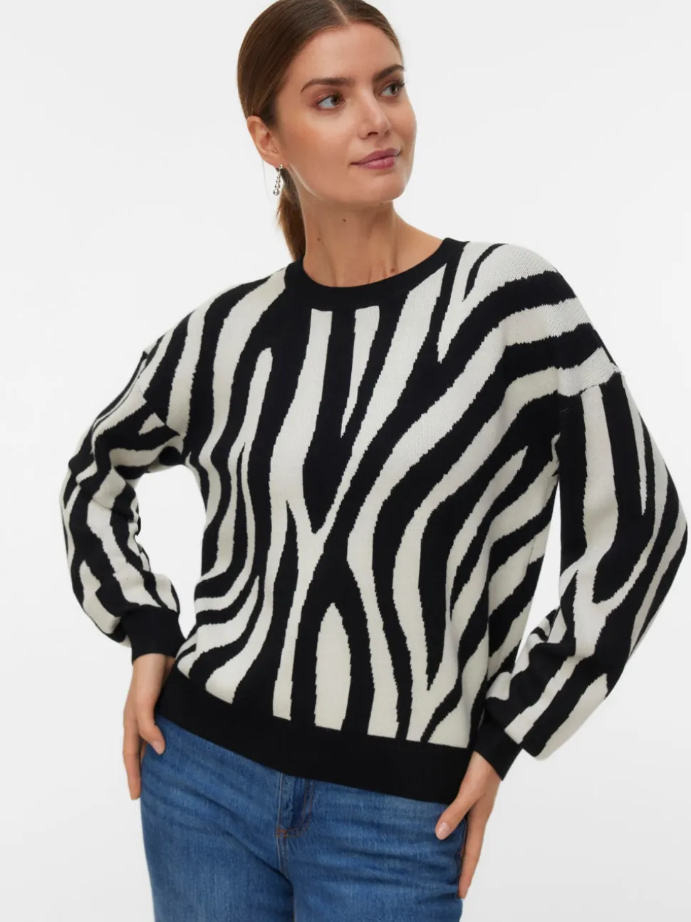 VMSILJEANIMAL Gebreide pullover