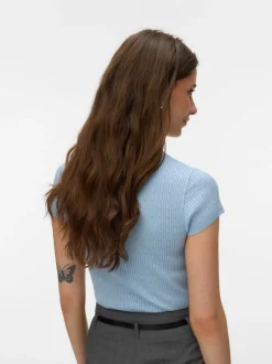 VMSILJE Gebreide T-shirt