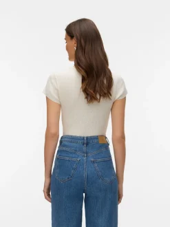 VMSILJE Gebreide T-shirt