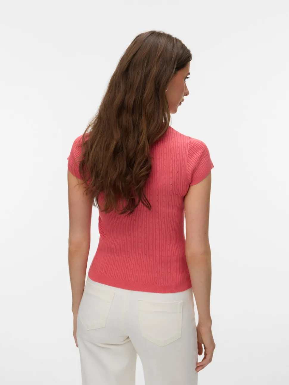VMSILJE Gebreide T-shirt