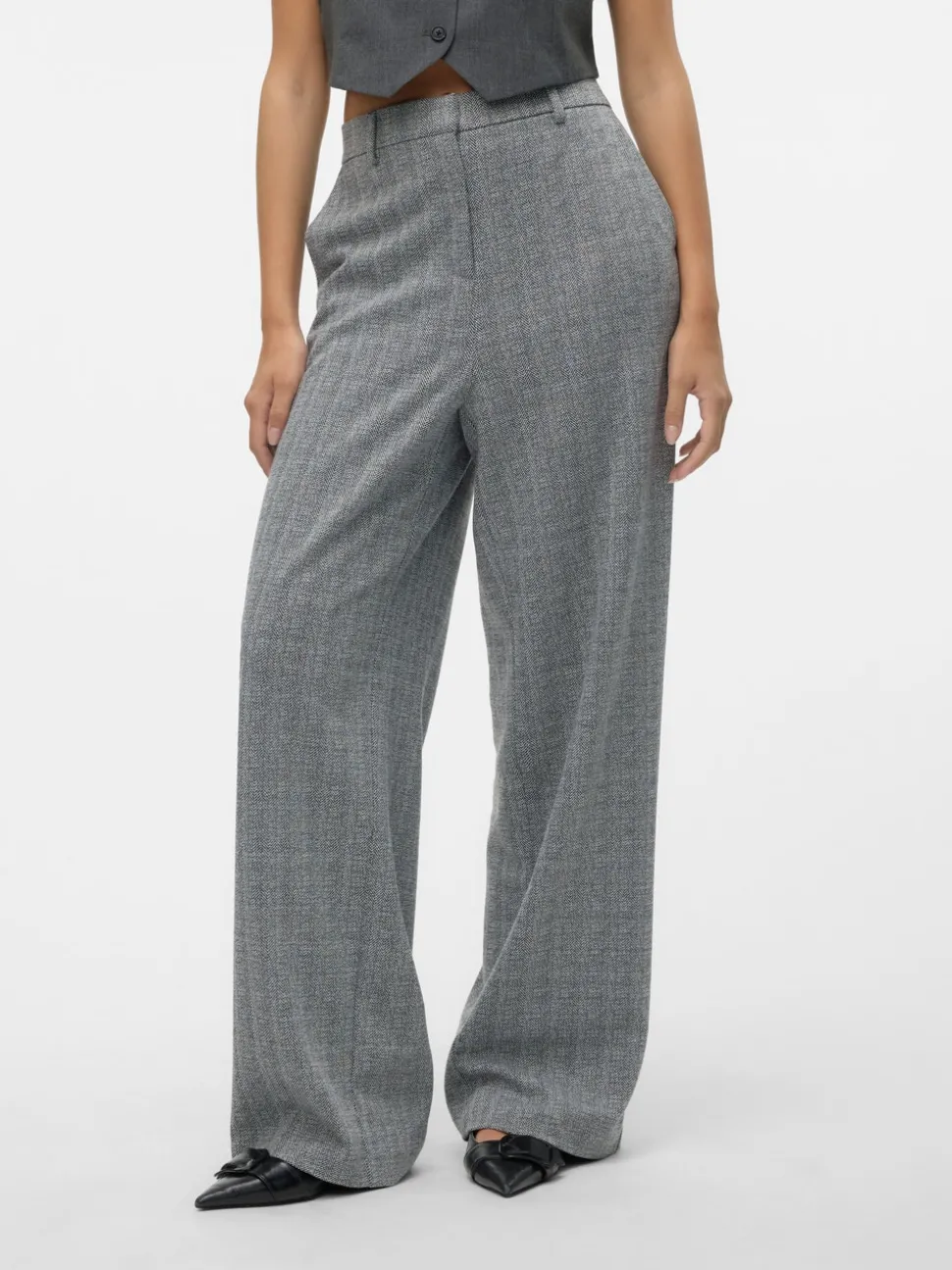 VMSILVA Mid waist Broek