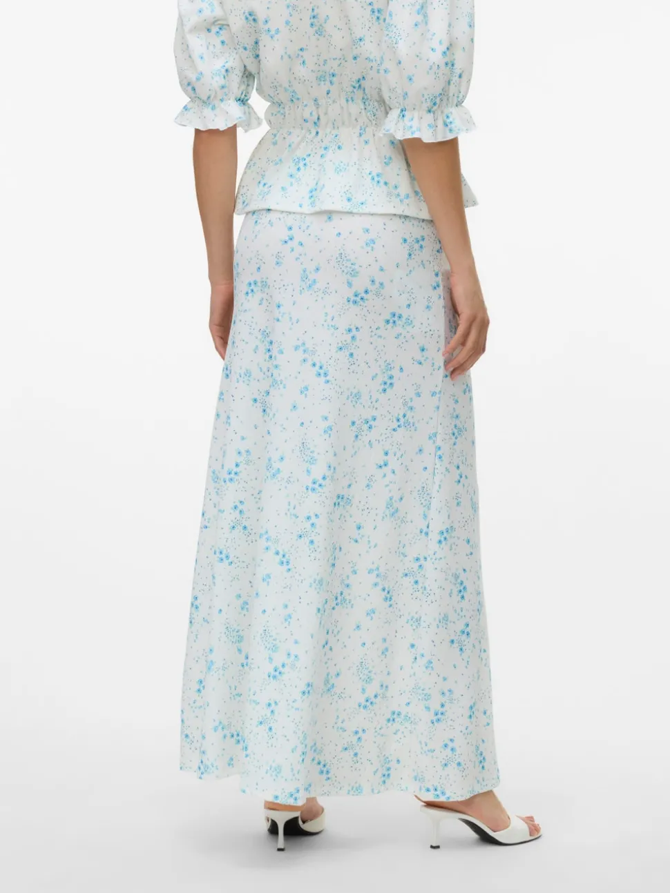 VMSOMYA High waist Lange rok