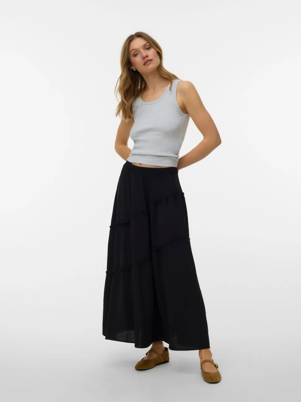 VMSTELLA High waist Lange rok