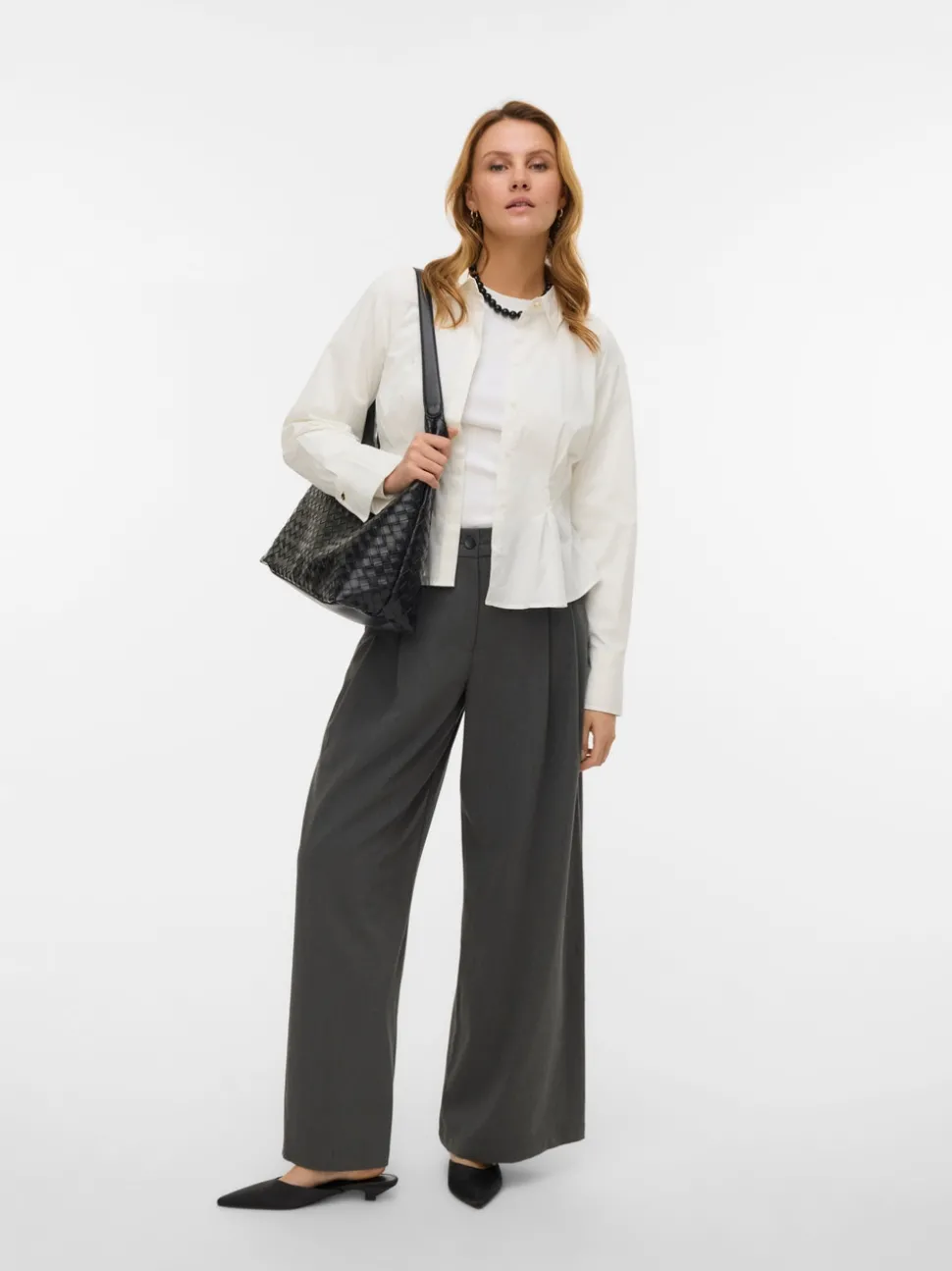VMSTELLA Mid waist Broek
