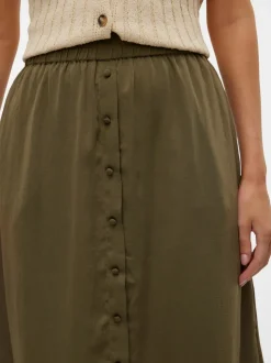 VMSUNNY High waist Midi-rok