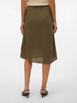 VMSUNNY High waist Midi-rok