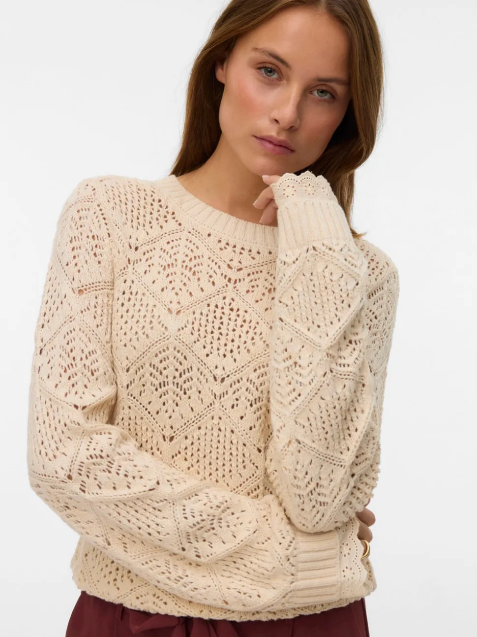 VMSUSANA Gebreide pullover