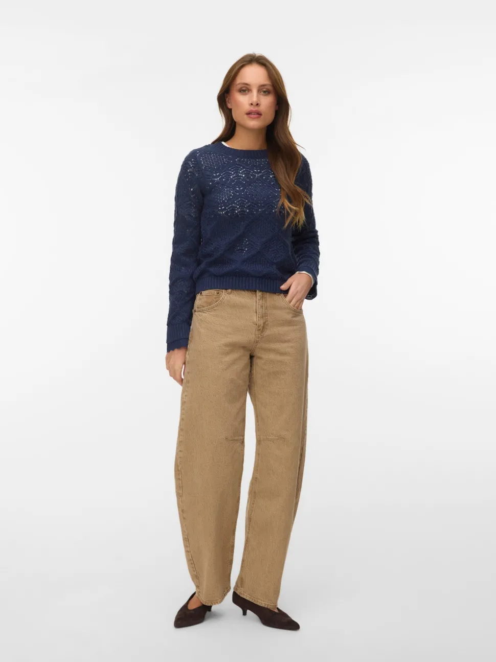 VMSUSANA Gebreide pullover
