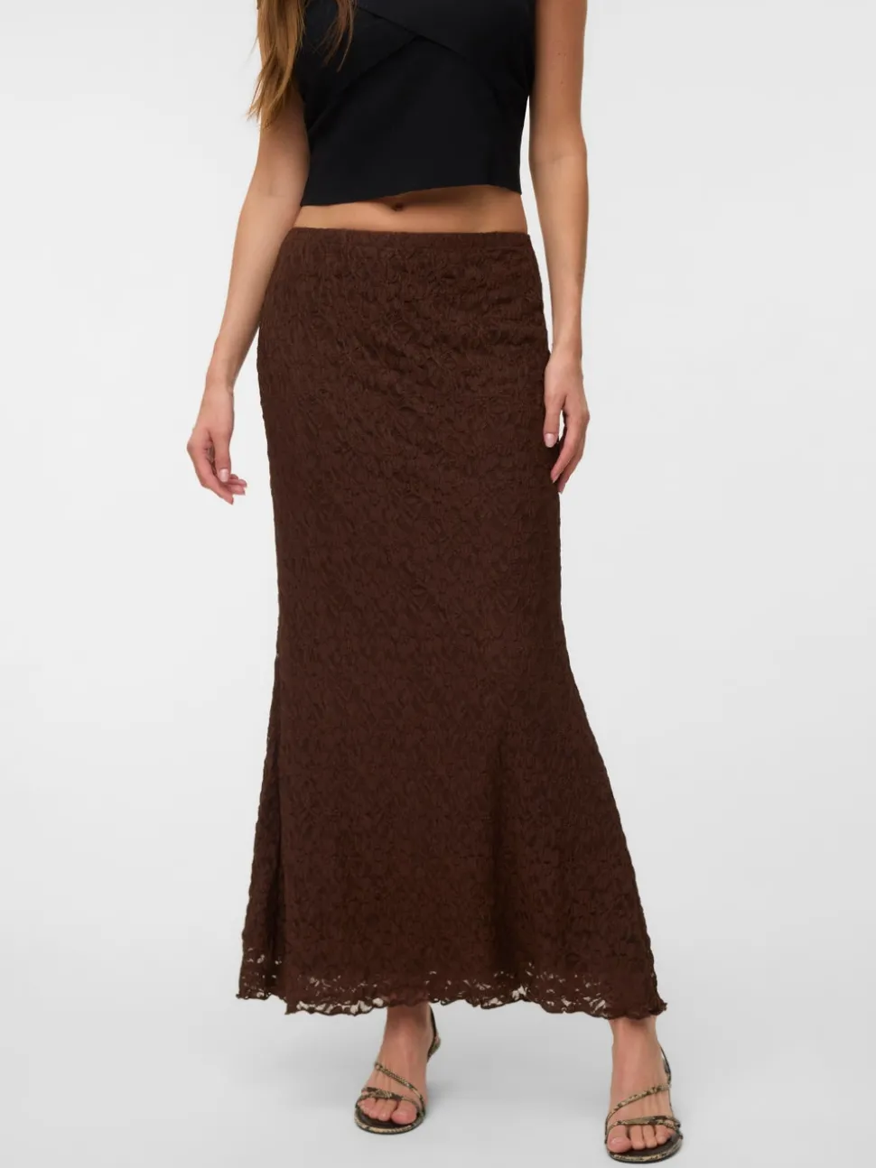VMTALULA High waist Midi-rok