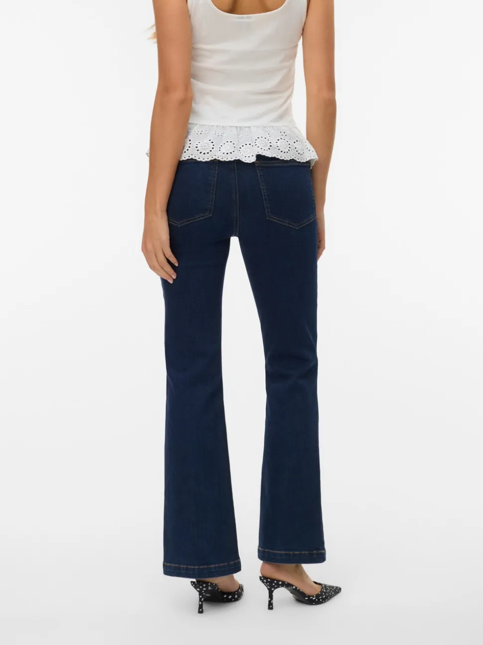 VMTANNA High rise Flared fit Jeans