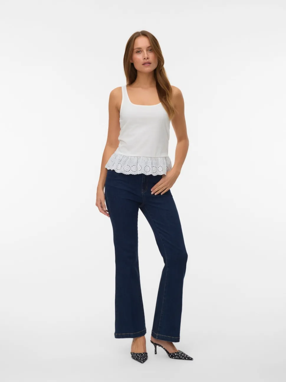 VMTANNA High rise Flared fit Jeans
