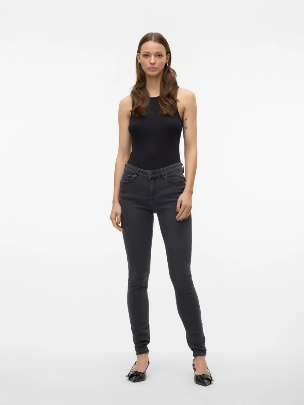 VMTANYA Mid rise Skinny fit Jeans