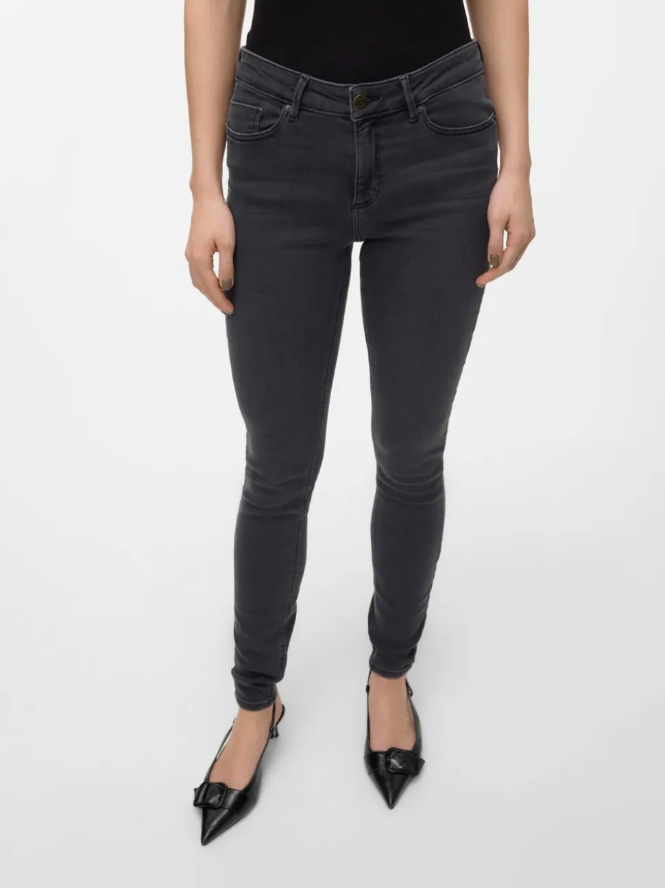 VMTANYA Mid rise Skinny fit Jeans