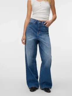 VMTAYLOR Mid waist Wide leg fit Jeans