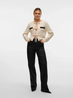 VMTESSA High rise Coated Broek