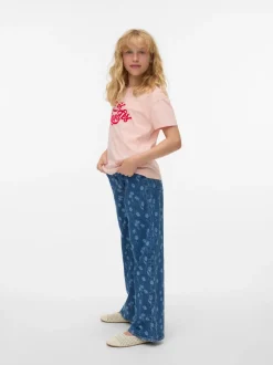 VMTESSA High rise Wide leg fit Jeans