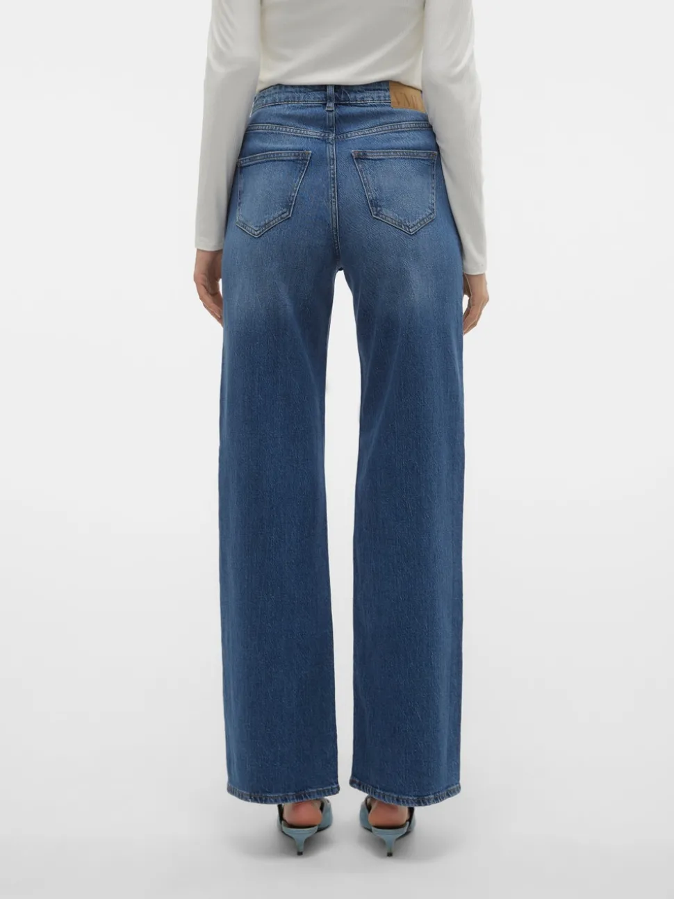 VMTESSA High rise Wide leg fit Jeans