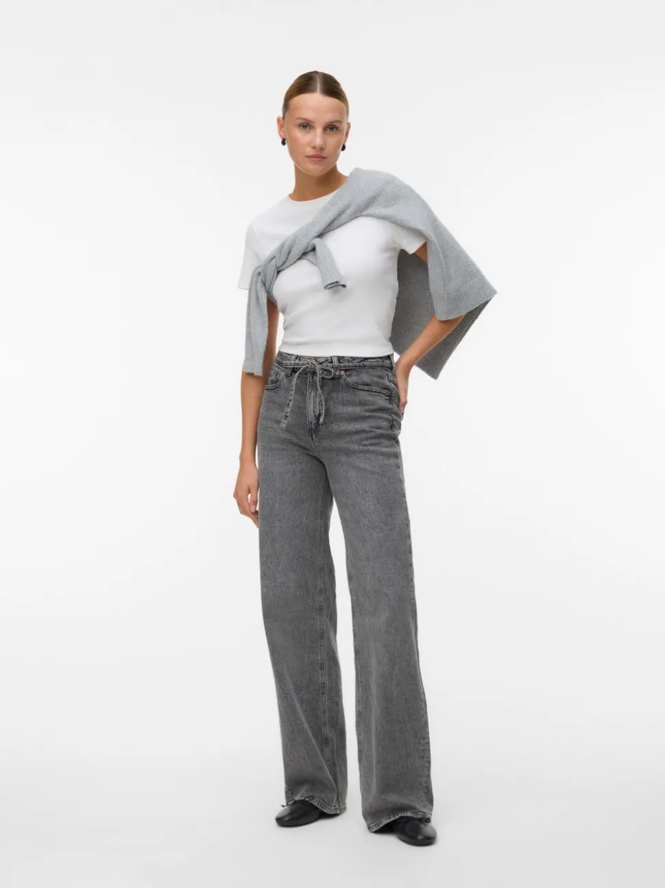 VMTESSA High rise Wide leg fit Jeans