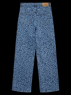 VMTESSA High rise Brede pasvorm - bijgesneden Jeans