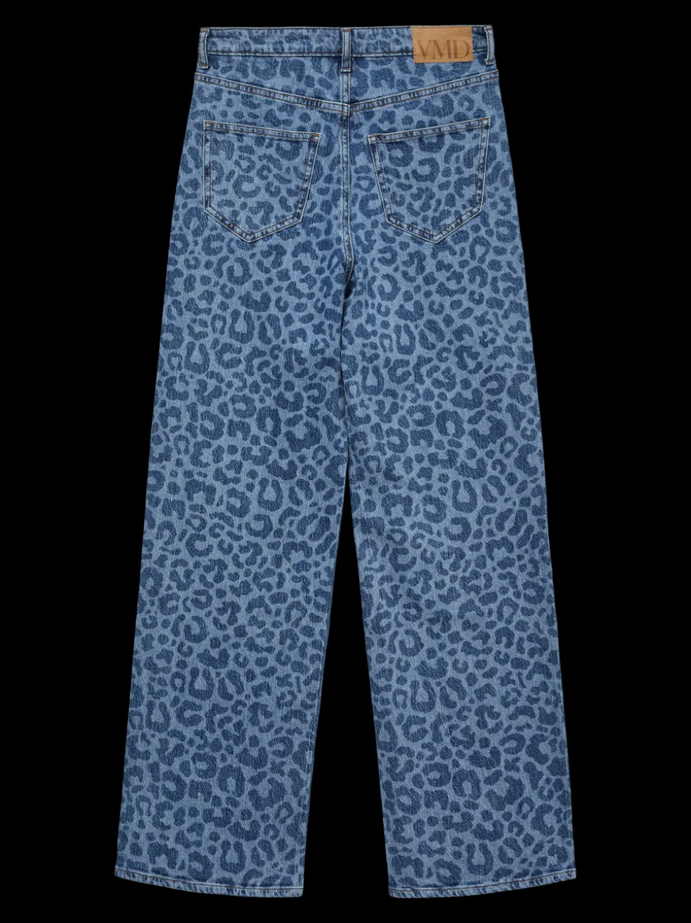 VMTESSA High rise Brede pasvorm - bijgesneden Jeans