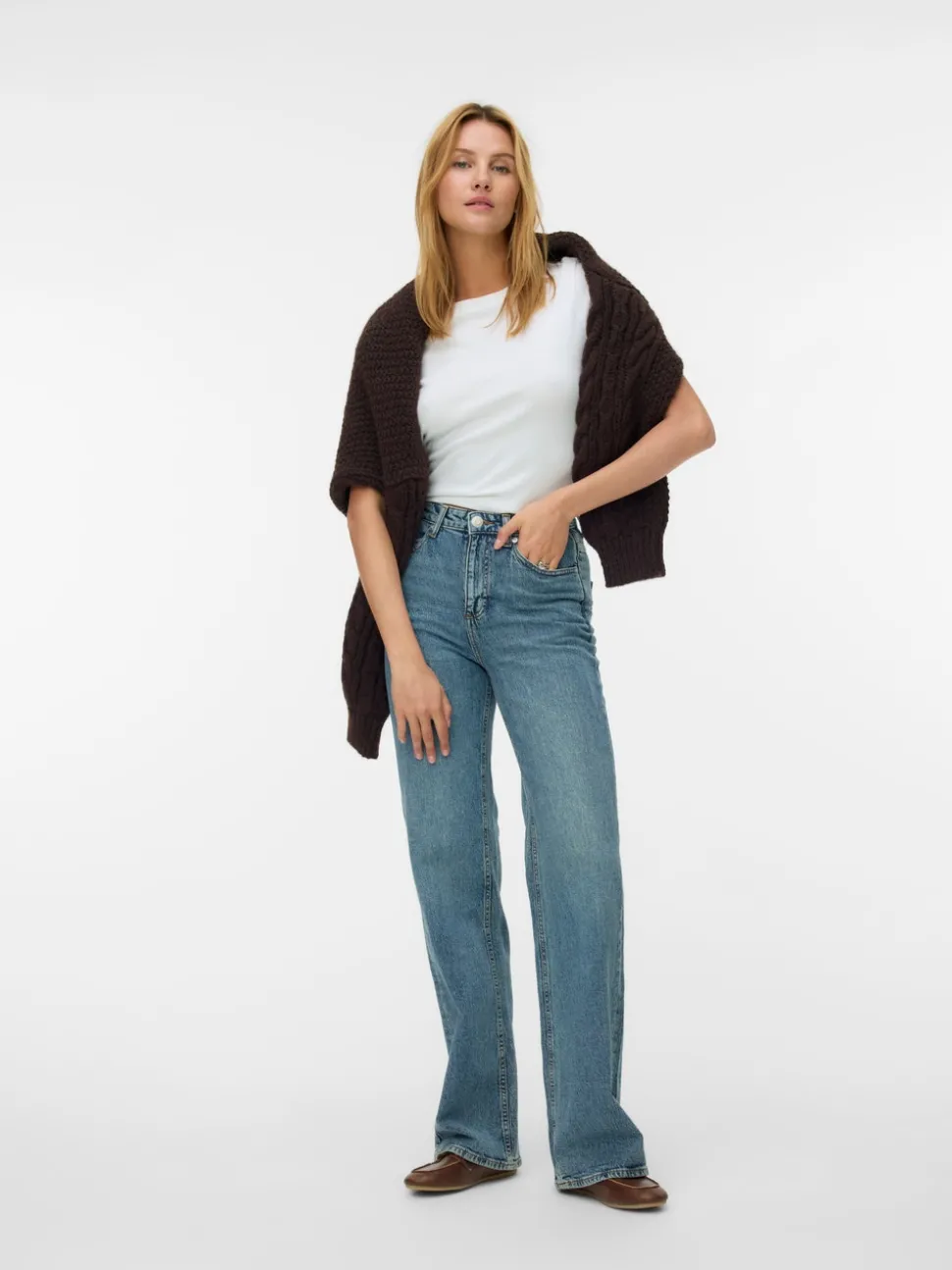 VMTESSA High rise Wide fit Jeans