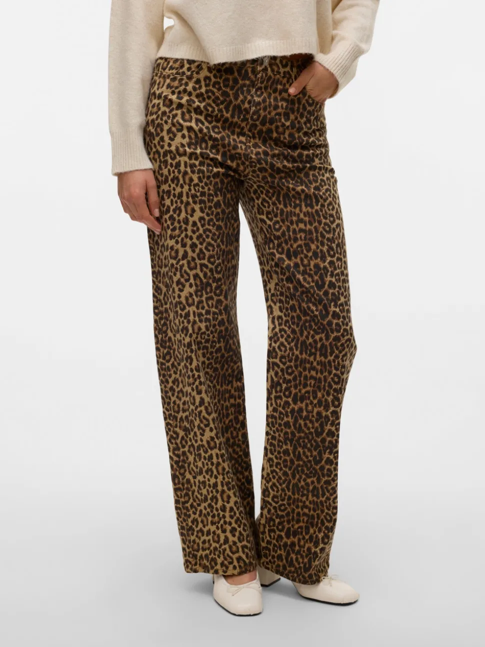 VMTESSA High rise Wide leg fit Jeans
