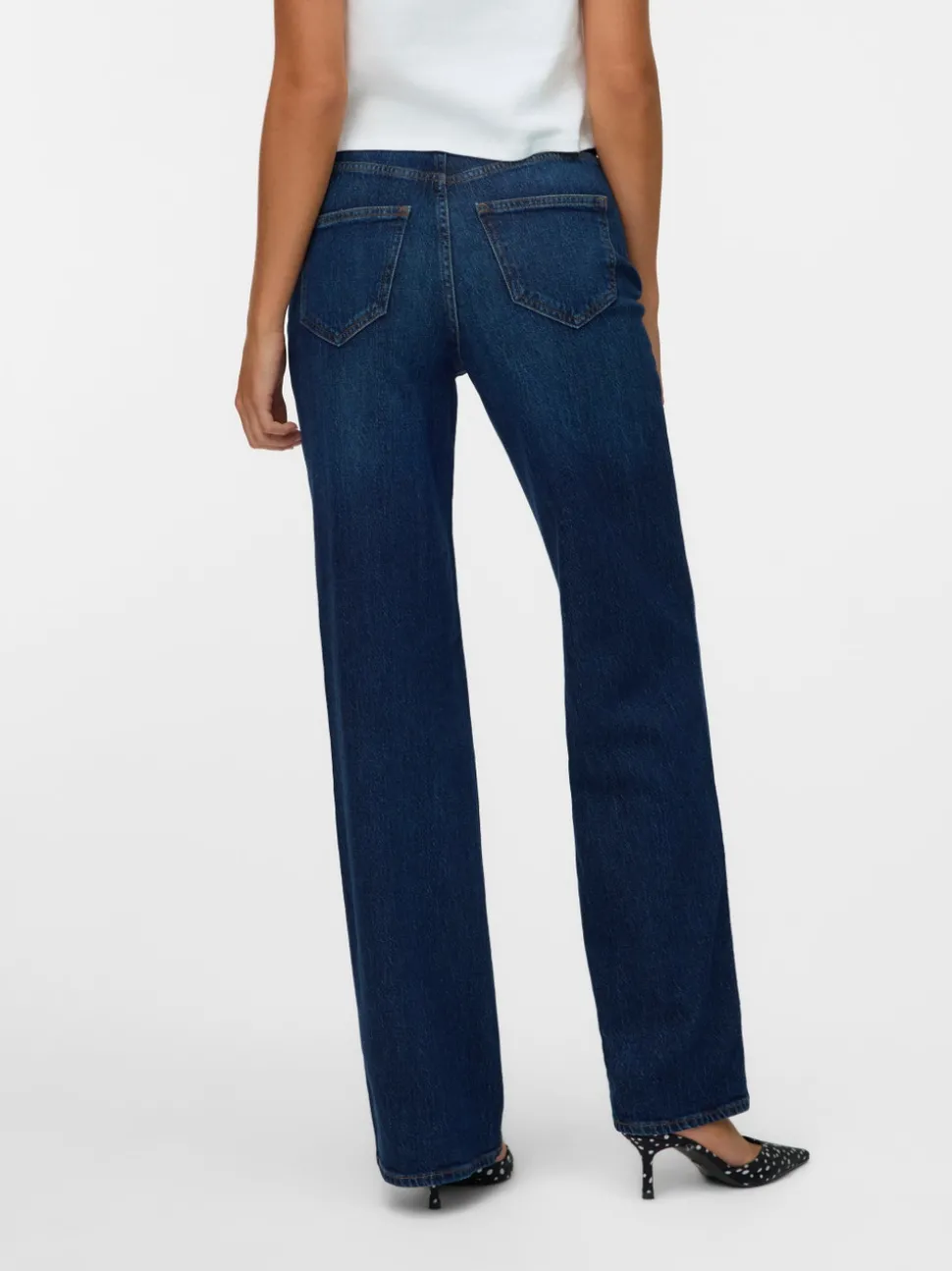 VMTESSA High rise Wide leg fit Jeans